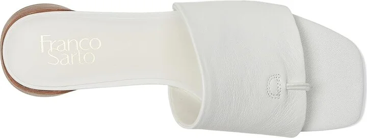 Franco Sarto Loran Women's Shoes White Leather : 6 M - Image 2