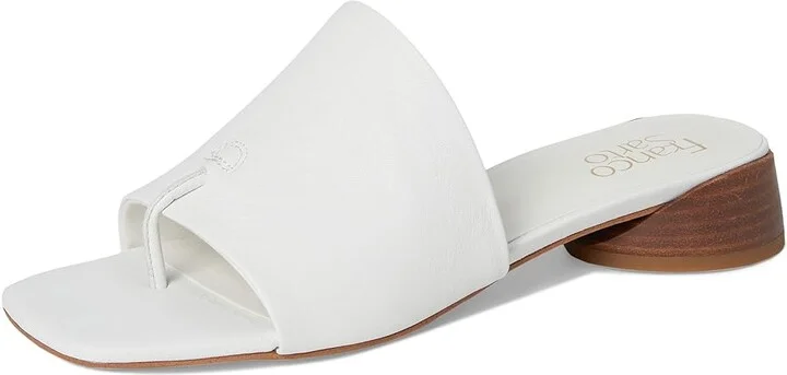 Franco Sarto Loran Women's Shoes White Leather : 6 M - Image 5