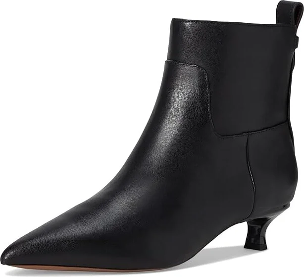 Franco Sarto Mala Booties Women's Boots Black Leather : 6 M - Image 5