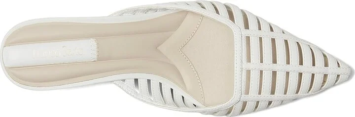 Franco Sarto Marlina High Women's Heels Bright White : 10 M, Leather - Image 2