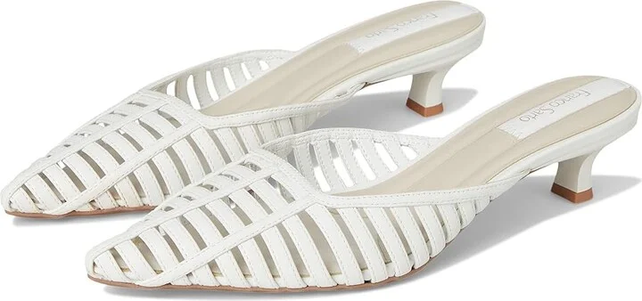 Franco Sarto Marlina High Women's Heels Bright White : 10 M, Leather