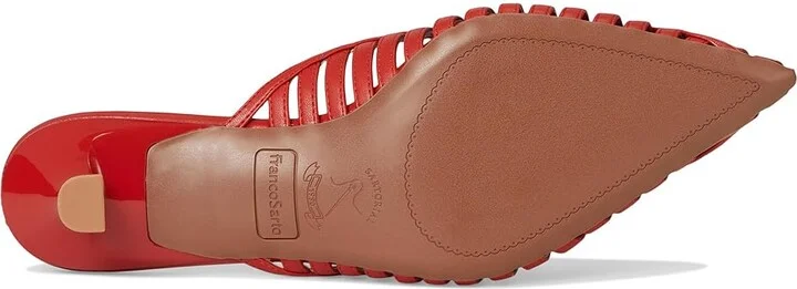 Franco Sarto Marlina High Women's Heels Vintage Red : 7.5 M, Leather - Image 3