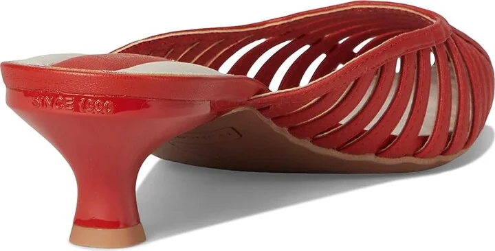 Franco Sarto Marlina High Women's Heels Vintage Red : 7.5 M, Leather - Image 4