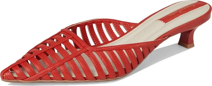 Franco Sarto Marlina High Women's Heels Vintage Red : 7.5 M, Leather - Image 5