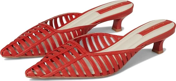 Franco Sarto Marlina High Women's Heels Vintage Red : 7.5 M, Leather