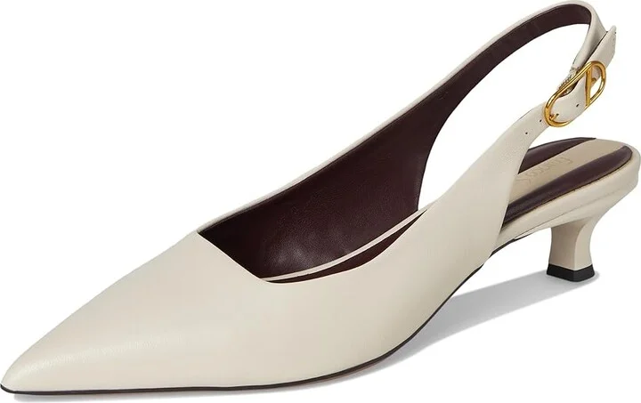 Franco Sarto Marlow Women's Shoes Chalk White : 5 M, Leather - Image 5