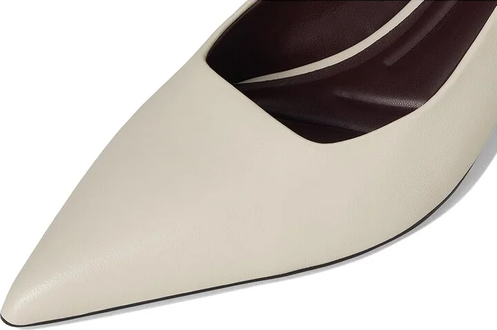 Franco Sarto Marlow Women's Shoes Chalk White : 5 M, Leather - Image 7
