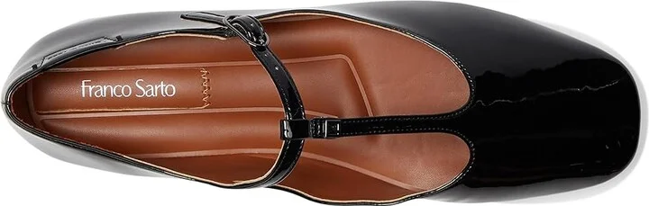 Franco Sarto Marylee Women's Flat Shoes Black Patent : 6.5 M, Faux Leather - Image 2