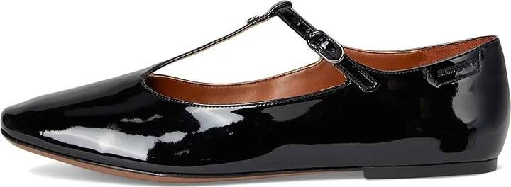 Franco Sarto Marylee Women's Flat Shoes Black Patent : 6.5 M, Faux Leather - Image 6