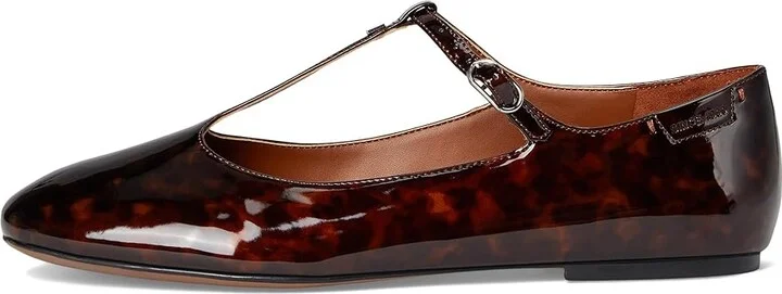Franco Sarto Marylee Women's Flat Shoes Brown Patent : 6.5 M, Faux Leather - Image 6