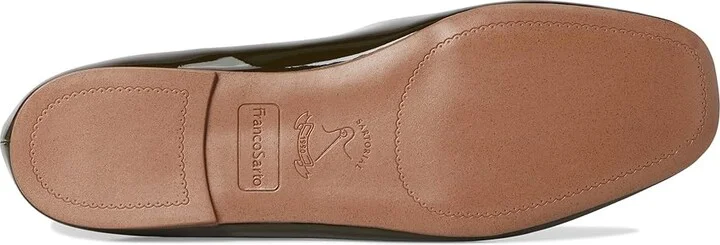 Franco Sarto Marylee Women's Flat Shoes Dark Green Patent : 9 M, Faux Leather - Image 3