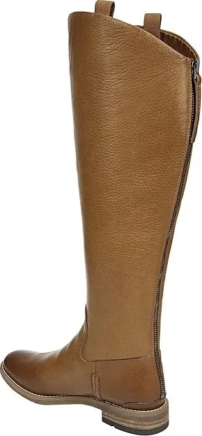 Franco Sarto Meyer Wide Calf Women's Boots Light Brown : 9.5 M, Leather - Image 6