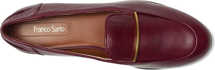 Franco Sarto Mirabelle Women's Flat Shoes Bordo Red : 6.5 M, Faux Leather - Image 2