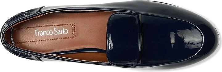 Franco Sarto Mirabelle Women's Flat Shoes Navy Blue : 7 M, Faux Leather - Image 2
