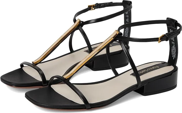 Franco Sarto Misty Women's Wedge Shoes Black : 10 M, Leather