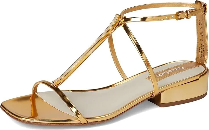 Franco Sarto Misty Women's Wedge Shoes Gold : 9.5 M, Leather - Image 5