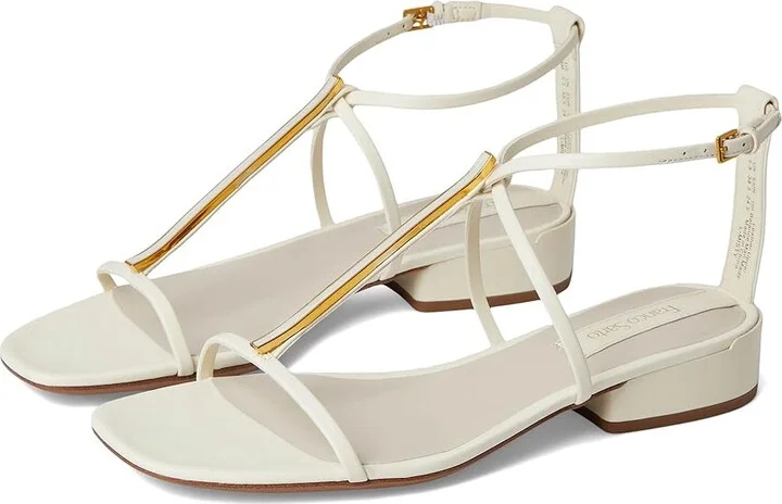 Franco Sarto Misty Women's Wedge Shoes White : 9.5 M, Leather