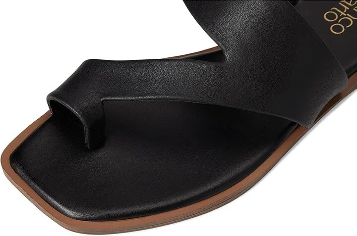 Franco Sarto Monalee Women's Sandals Black : 5 M, Faux Leather - Image 7