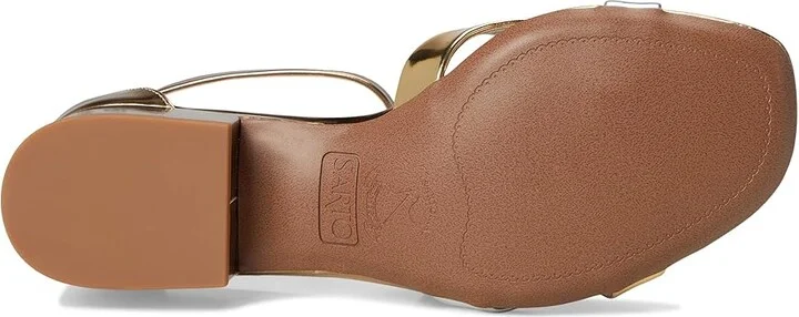 Franco Sarto Nerissa Women's Sandals Bronze/Gold/Silver : 9 M, Leather - Image 3