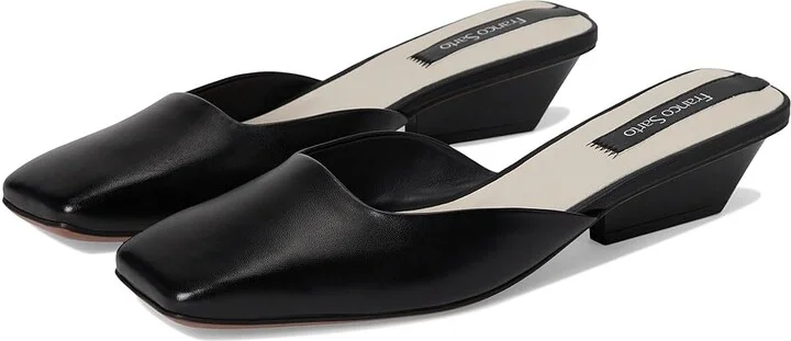 Franco Sarto Nicola Women's Shoes Black : 6.5 M, Leather/Rubber