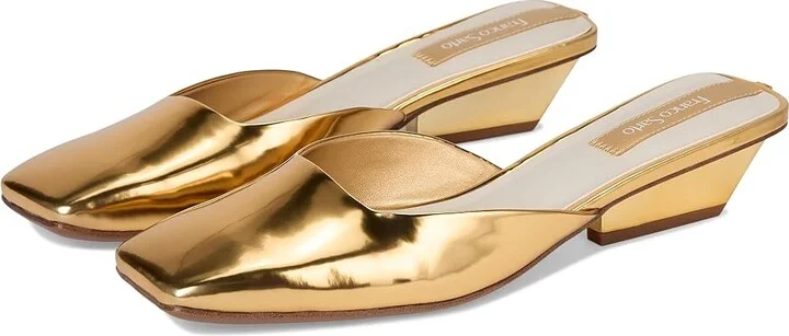 Franco Sarto Nicola Women's Shoes Ocra Gold Yellow : 9.5 M, Leather/Rubber