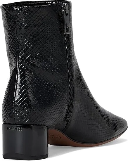 Franco Sarto Noah Women's Boots Black Snake : 5.5 M, Leather - Image 4