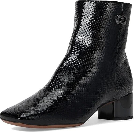 Franco Sarto Noah Women's Boots Black Snake : 5.5 M, Leather - Image 5