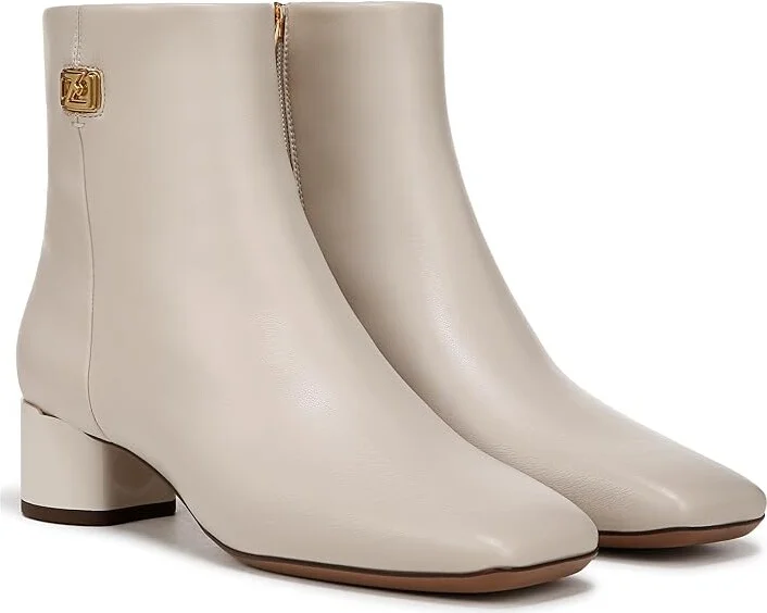 Franco Sarto Noah Women's Boots Chalk White : 7 M, Leather