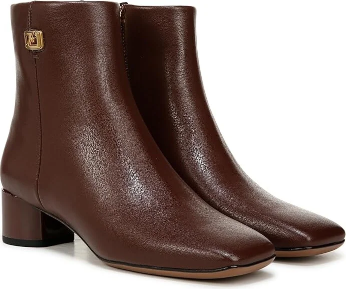 Franco Sarto Noah Women's Boots Warm Brown : 8.5 M, Leather