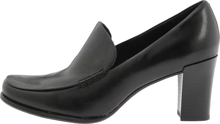 Franco Sarto Nolan High Women's Heels Black Calf : 5 M, Leather - Image 6