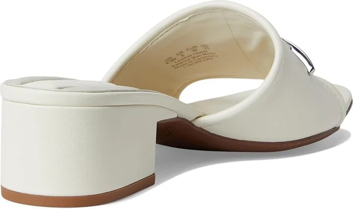 Franco Sarto Noreen Women's Sandals Cream White : 6.5 M, Leather - Image 4