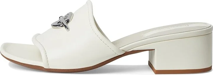 Franco Sarto Noreen Women's Sandals Cream White : 6.5 M, Leather - Image 6