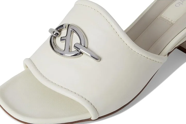 Franco Sarto Noreen Women's Sandals Cream White : 6.5 M, Leather - Image 7
