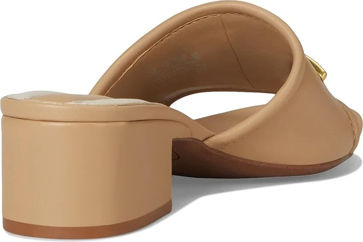 Franco Sarto Noreen Women's Sandals Latte Beige : 8.5 M, Leather - Image 4
