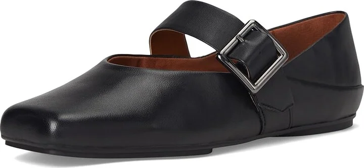 Franco Sarto Oakes Women's Flat Shoes Black : 7.5 M, Leather - Image 5