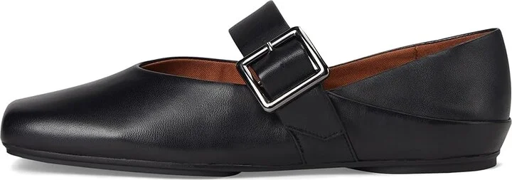 Franco Sarto Oakes Women's Flat Shoes Black : 7.5 M, Leather - Image 6