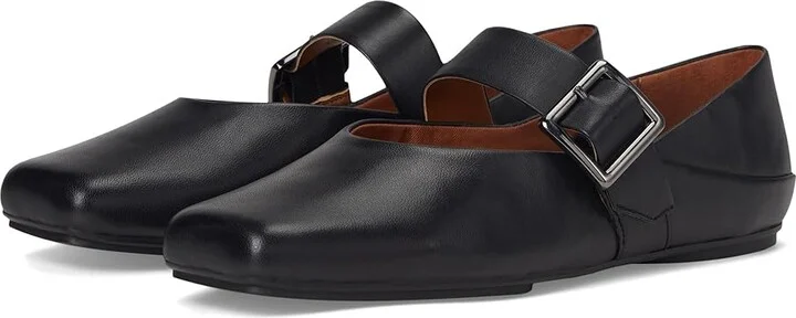 Franco Sarto Oakes Women's Flat Shoes Black : 7.5 M, Leather