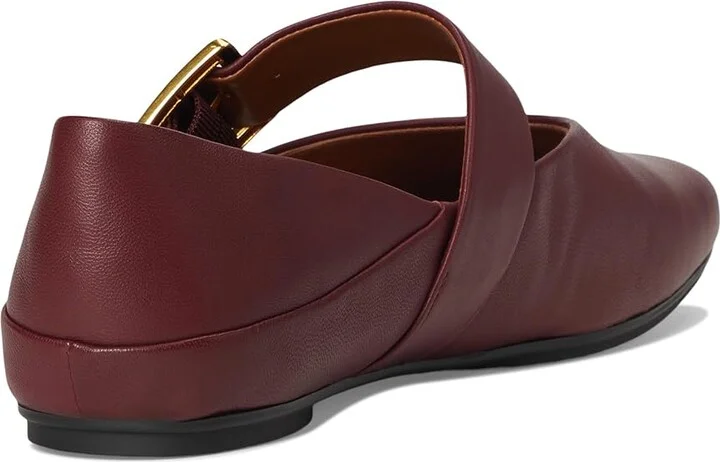 Franco Sarto Oakes Women's Flat Shoes Bordo Red : 11 M, Leather - Image 4