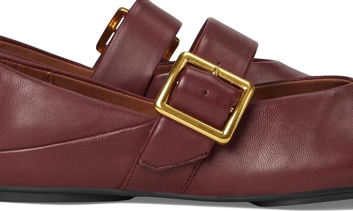 Franco Sarto Oakes Women's Flat Shoes Bordo Red : 11 M, Leather - Image 7