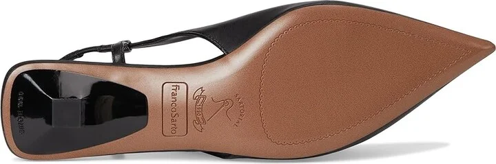 Franco Sarto Palmira High Women's Heels Black : 7 W, Leather/Rubber - Image 3