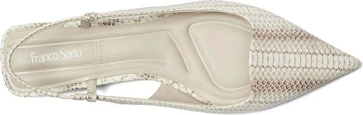 Franco Sarto Palmira High Women's Heels Roccia Grey : 6.5 M, Leather/Rubber - Image 2