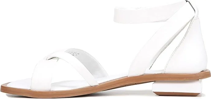 Franco Sarto Parker Women's Shoes White Leather : 10 M - Image 6