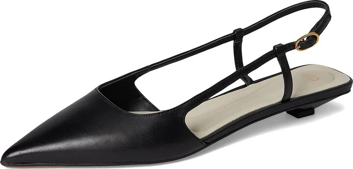 Franco Sarto Pheby Slingback Shoes Women's Shoes Black : 9 M, Leather - Image 5