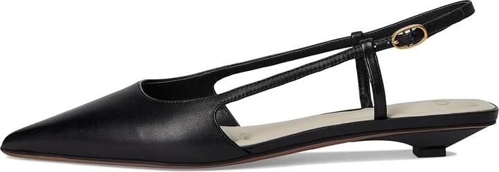 Franco Sarto Pheby Slingback Shoes Women's Shoes Black : 9 M, Leather - Image 6