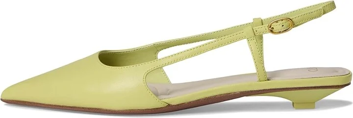 Franco Sarto Pheby Slingback Shoes Women's Shoes Green : 9.5 M, Leather - Image 6