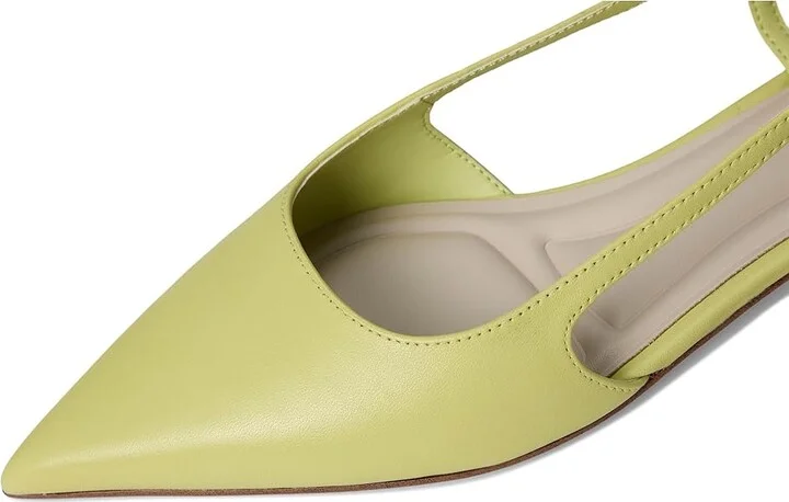 Franco Sarto Pheby Slingback Shoes Women's Shoes Green : 9.5 M, Leather - Image 7