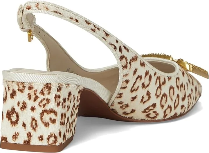 Franco Sarto Racer 5 Women's Shoes Cream White Leopard : 11 M, Leather/Suede/Synthetic - Image 4
