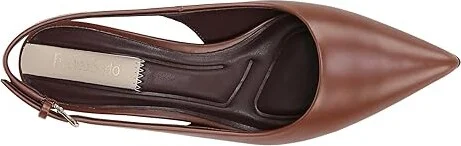 Franco Sarto Racer Women's Shoes Acorn Brown Leather : 8 M, Textile/Suede/Leather - Image 2