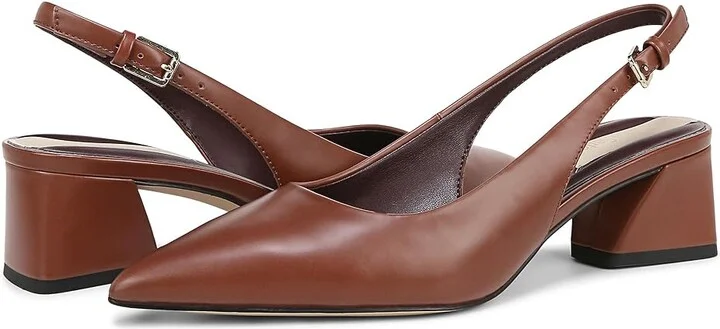 Franco Sarto Racer Women's Shoes Acorn Brown Leather : 8 M, Textile/Suede/Leather - Image 5