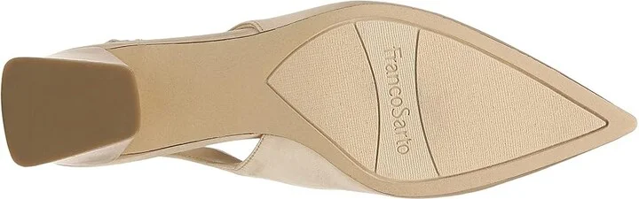 Franco Sarto Racer Women's Shoes Champagne : 7 M, Textile/Suede/Leather - Image 3